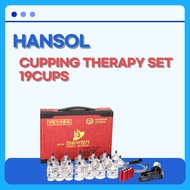 Hansol Cupping Set 19 Cups Manual Cupping Kit
