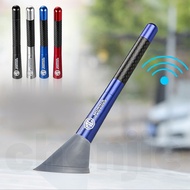 1 Pcs Car Antenna Universal Car Carbon Fiber Antenna Signal Amplifier Radio Antenna car decoration c