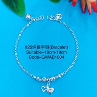 925 Sterling silverPOLO Bracelet (925 silver Bracelet) silver Bracelet