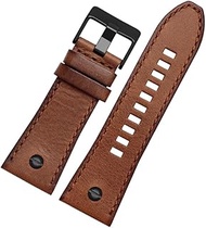 28mm Genuine leather bracelet watch strap wristwatches band for DZ7193 DZ7214 DZ7311 DZ7312 DZ7313