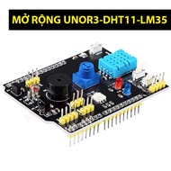 Arduino UNO R3 Expansion Shield Integrated DHT11 LM35 – Sensor Learning Board