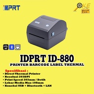 IDPRT ID880 Thermal Barcode Printer / ID-880 ID888 USB Bluetooth LAN/ - Print Receipt Label Stickers