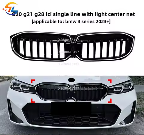 For BMW 3 Series 2023+ Bmw G20 G21 G28 Lci 2023+ Single Line LED with Lamp
