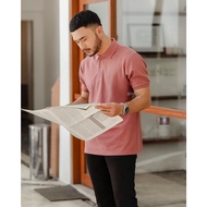 AKITA POLO SHIRT - Men's Polo SHIRT in Dusty Rose Polo Shirt Men Polo T Shirt Men Polo Shirt