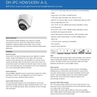 DH-IPC-HDW1439V-A-IL IP Camera CCTV DAHUA 4MP Indoor Audio Dual Light 