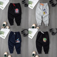 Boys' long-legged fleece pants, large size 25 - 35kg, 6 years old, 7 years old, 8 years old