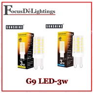 [2 PCS] SUNSHINE LED G9 BULB -3W (WARM OR DAY)