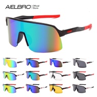 Aielbro Uv400 Cycling Sunglasses Mtb Bike Shades Sunglass Outdoor Bicycle Glasses Fishing Hiking Run