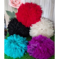 Scrunchie Tile Jumbo XXL Diameter 60 cm - Scrunchie Bun Hijab Tile Tulle Super Jumbo XXL / Hijab Hai