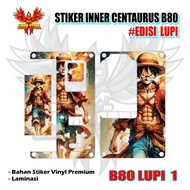 GARSKIN INER CENTAURUS B80 STICKER LUFFY ONE PIECE EDITION /B80 ONE PIECE - B80 LUPI 1 promo