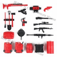 蘖芽芽 N.I.Y.A Treasure House 20PCS RC Decoration Tools for WPL B16 B36 C34 C24 JJRC Q65 4WD 6WD Car Sp