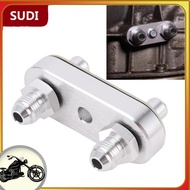 sudi Fabater Transmission Cooler Line Adapter Plate  CNC Machined Aluminum Alloy with Dual 6AN Ports