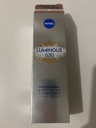 nivea luminous630雙效淡斑透白精華serum