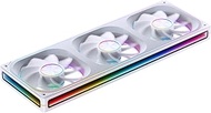 ​JONSBO ZA-360WR (Reverse) PC Case Fan,All(3)-in-One,Single Frame Unit with 3x120mm 3Pin ARGB Fans,P