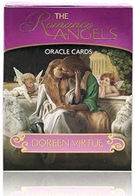 The Romance Angels Tarot Oracle Cards Deck|The 44 Romance Angel Oracle Cards by Doreen Virtue Rare Out of Print, New Gold-Plated Series, Clarity About Soul-Mate Relationships, Healing from The Past T3