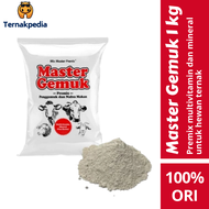 Master Gemuk Premix 1 kg - Premix Ternak - Premix Kambing - Premix Sapi - Premix Domba - Suplemen Sa