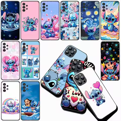 Lovely s-STitchs Anime Phone Cover Protective Case for Xiaomi Redmi 15C 15 A5 9A 9C NFC 9T Note 9 8 