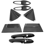 2014-2021 Honda HR-V HRV Vezel Door Handle Cover Door Bowl Cover ABS Carbon Fiber Pattern Protector 