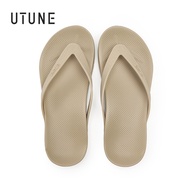 UTUNE Arch Support Flip Flops Womens Beach Slippers Travel Vacation Slippers Indoor and Outdoor Non-
