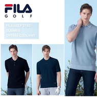 Big SALE~] FILA Golf 21 SS Summer Optima Cool Knit 3 Colors T-Shirts [Korean Size]