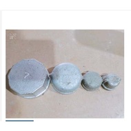 G.I End Cap S-40 MAKAPAL 1/2", 3/4", 1-1/4", 2" G.I Pipe Fittings