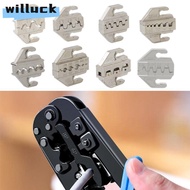 WILLUCK Crimping Tool, Multifunctional Replacement Pliers Crimp Jaw, High Quality 4mm Slot SN-58B/25