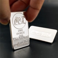 2025 American Commemorative Coin 1OZ Silver Bar American Explorer American Metal Silver Bar Gold Bar