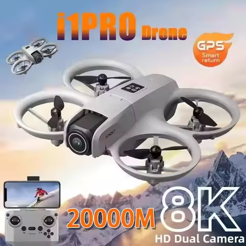 New i1pro Drone 8K HD Camera Professional 5G Wifi Brushless FPV UAV With Screen Remote Control Avoid