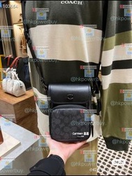 【新品】COACH蔻馳CH710 CH688男士經典標志LEE斜挎包牛21 背包 斜孭袋