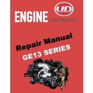 NISSAN UD DIESEL ENGINE GE13/ GE13TC/ GE13TB/ GE13TF/ GE13TD SERVICE REPAIR MANUAL