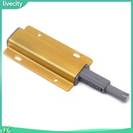 livecity|  Metal Push to Open Cabinet Catch Door Touch Stop Pull Kitchen Wardrobe Hardware