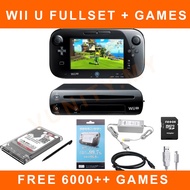 Nintendo wii u console with games ps1,gba,snes, wii, retro(already jailbreak)