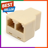 Double BRANCH RJ45 BARREL / FEMALE TO FEMALE DOUBLE RJ45 BRANCH BARREL