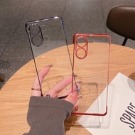 Luxury Plating Transparent Frameless Ultra Thin Case for OPPO Find X3 Pro A97 A95 A94 A93S A93 A98 K