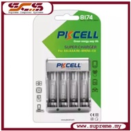 PKCELL SUPER CHARGER BATTERY AA/AAA/9V/Ni-MH/Ni-Cd 8174