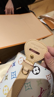 LV allin BB LV 村上隆白三彩Louis Vuitton allin BB LVTM 白三彩