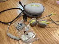 Bose StayHear+ Sport Earphones with Charging Case and Accessories