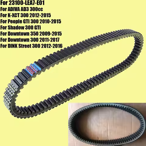 23100-LEA7-E01 Drive Belt For Kymco Downtown 350 300 Shadow 300 GTi People GTi 300 K-XCT DINK Street