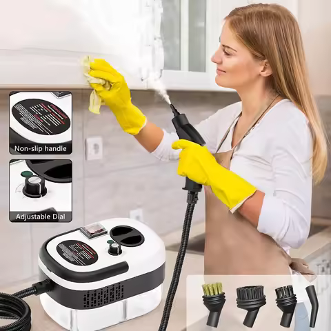 2500W 220V Household Steam Cleaner High Temperature Pressurized Steam Cleaning Machine Interior Stea