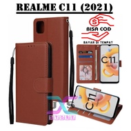 BOOK COVER hp FOR REALME C11 [2021] FLIP WALLET FOR REALME C11 [2021] LEATHER CASE/ FOR REALME C11 [