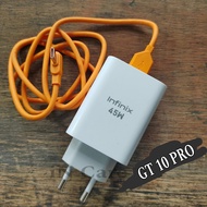 Original INFINIX GT 10 PRO Fastcharging 45W Charger. Guaranteed Original