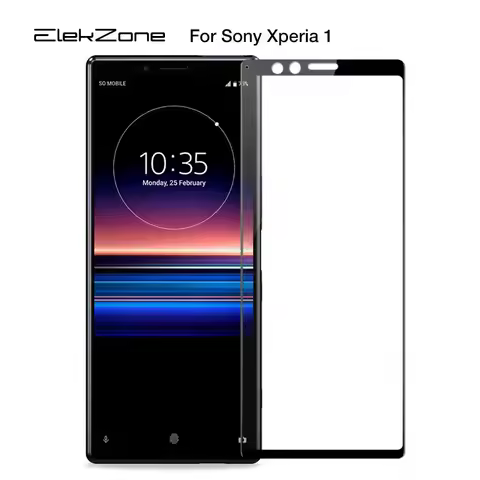 Tempered Glass For Sony Xperia 1 6.5" Full Cover Protector Screen Protective For Xperia XZ4 J8110 J8