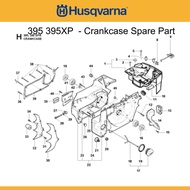 Husqvarna 395 395XP Crankcase Spare Part - Part - 1
