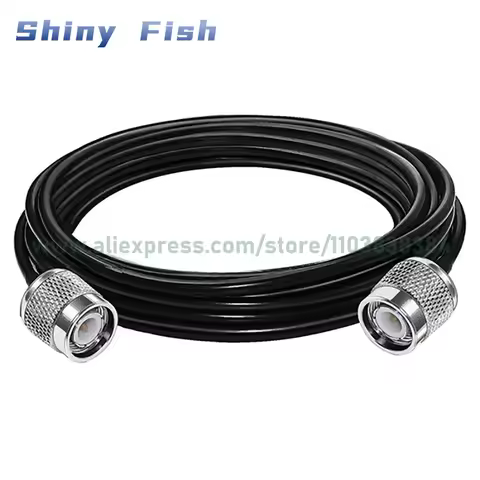 RG58 TNC Male/TNC Male Extension Coaxial Cable TNC Male Plug to0.5M/1M/2M/3M/4M/5M for AG-35 AG-25 G