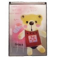 Teddy BEAR MIRROR GLASS MIRROR 15 x 21 x 0.5 cm