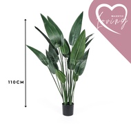 1.1M Pokok Hiasan Premium Viral Skybird Artificial Plant 15 Leaves Pokok Skybird Sky Bird Murah Poko