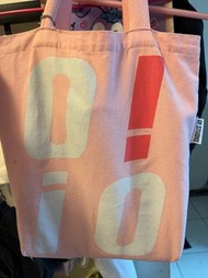 正韓貨oioi帆布袋 粉紅色絕版品