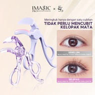 IMAGIC Frameless Eyelash Curler Long-Lasting Shaping Partial Wide-Angle Eyelash Curling Artifact Por