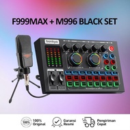 Bonkyo F999MAX M996 sound card live broadcast equipment full set Bluetooth live sound card audio liv