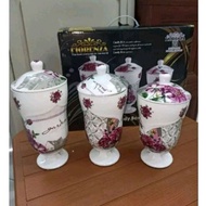 Toples Candy Keramik Fiorenza Set 3 Pcs (ORIGINAL)